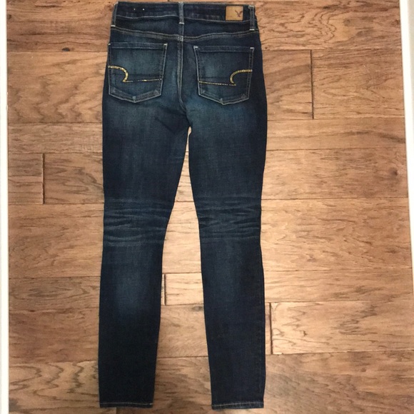 American Eagle Hi-Rise Super Stretch Jegging SZ 6 - Picture 5 of 7